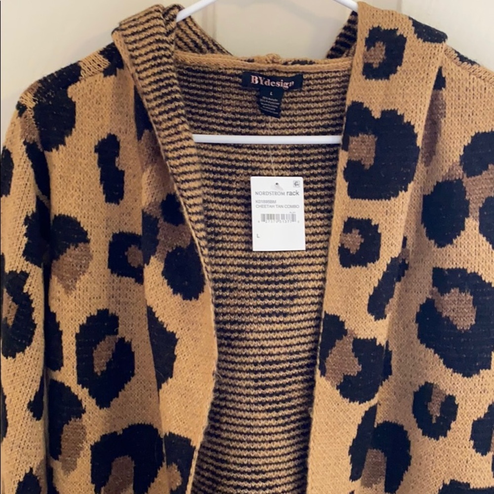 Cheetah print Cardigan